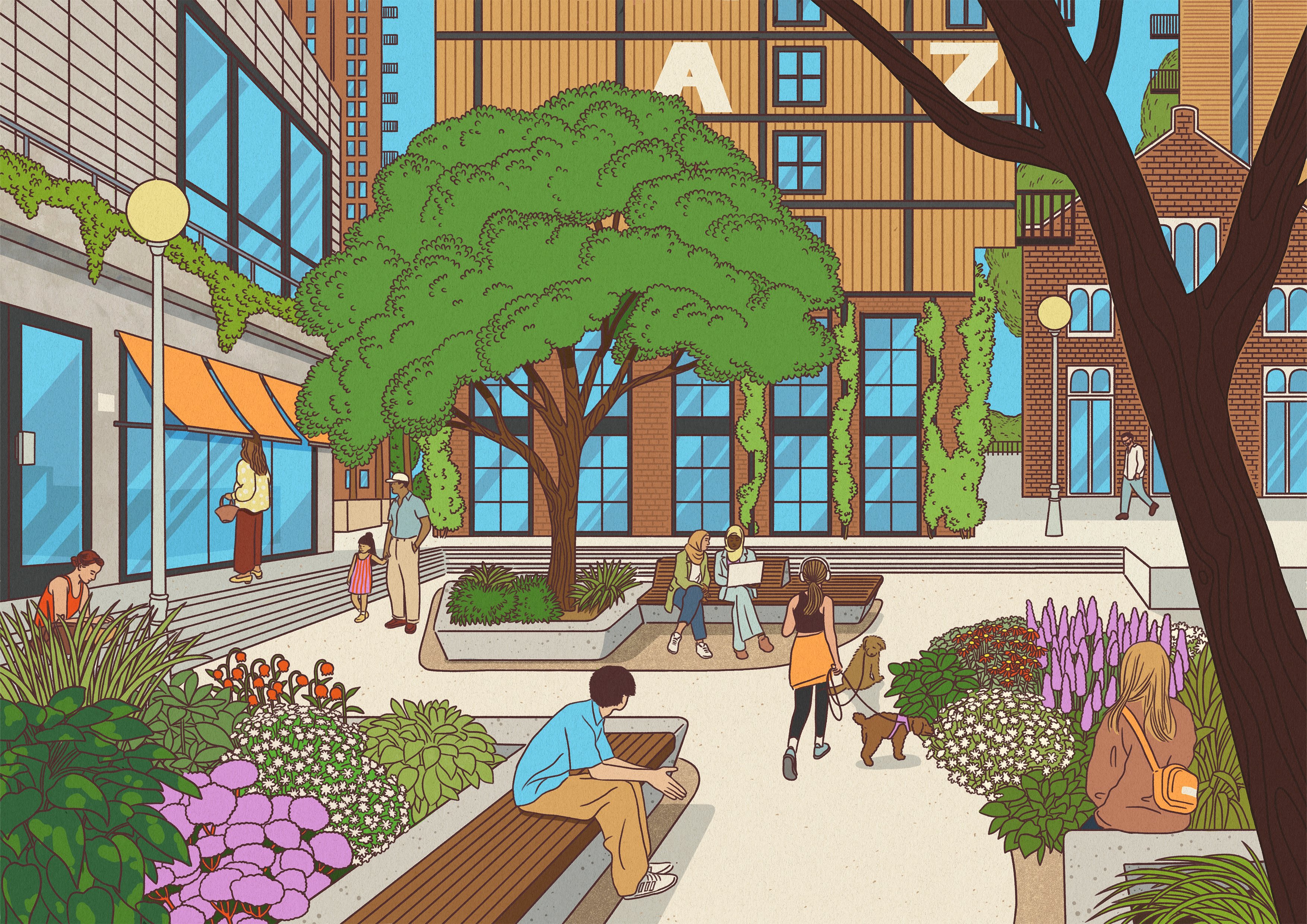 Courtyard_Finall(mettextuur)_MaaikeCanne_DEKAAI